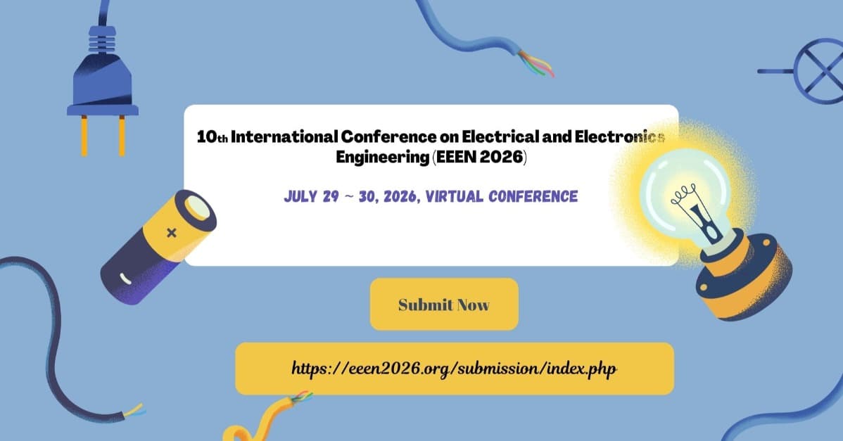 10th International Conference on Electrical and Electronics Engineering (EEEN 2026) logo