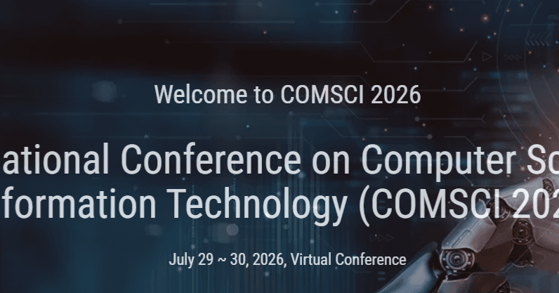 5th International Conference on Computer Science and Information Technology (COMSCI 2026) logo