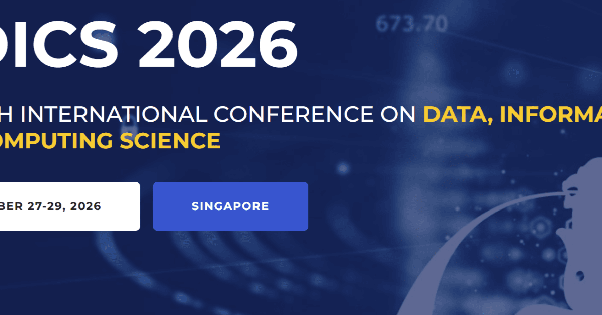 2026 4th International Conference on Data, Information and Computing Science (CDICS 2026) logo