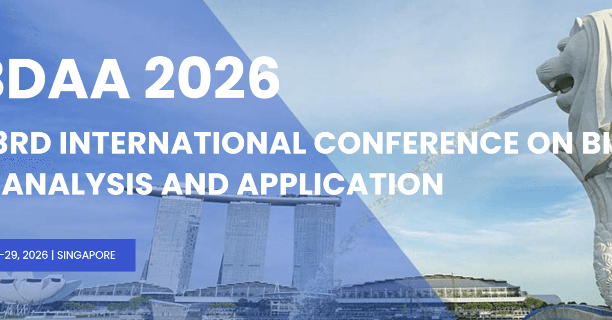 The 2026 International Conference on Big Data Analysis and Application (ICBDAA 2026) logo