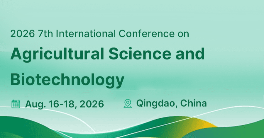 2026 7th International Conference on Agricultural Science and Biotechnology logo