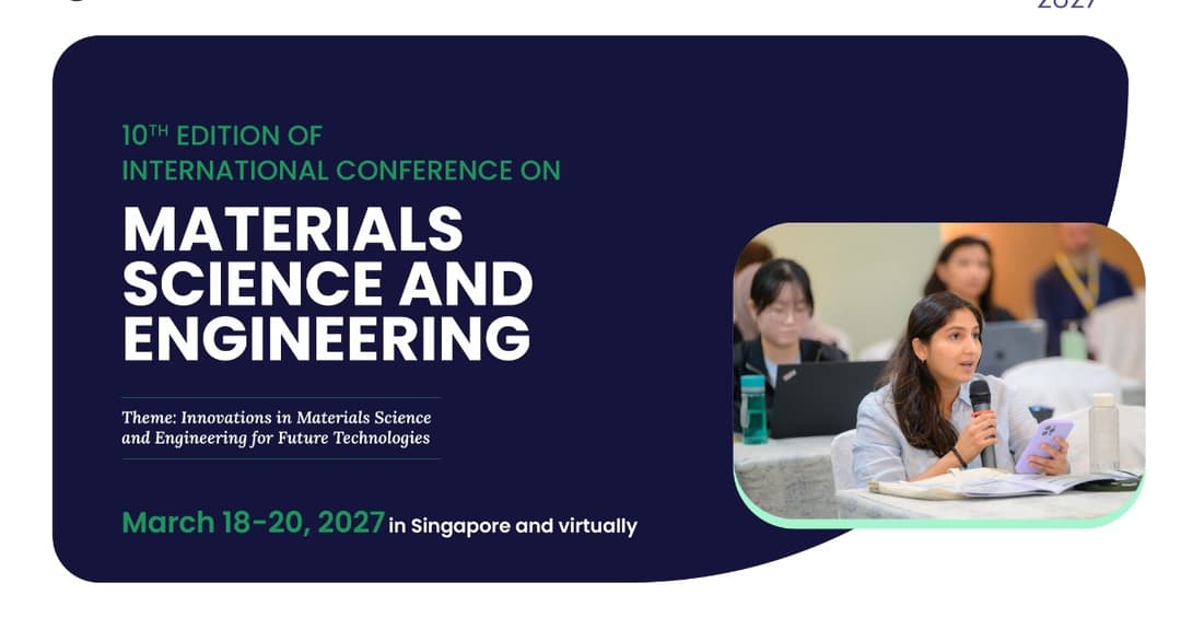 10th Edition of International Conference On Materials Science And Engineering