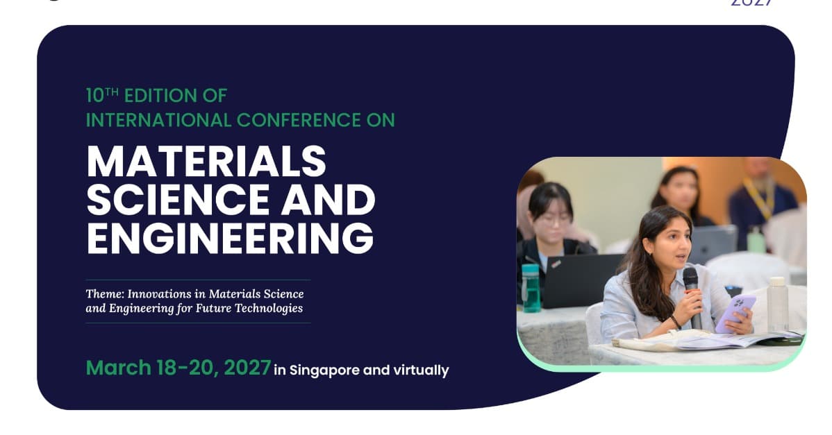 10th Edition of International Conference On Materials Science And Engineering