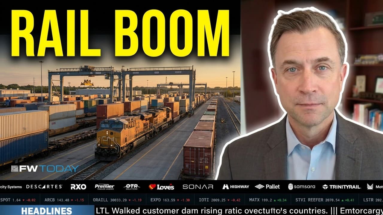Rail Freight Booms: Why the Industrial Economy Is STRONGER Than You Think