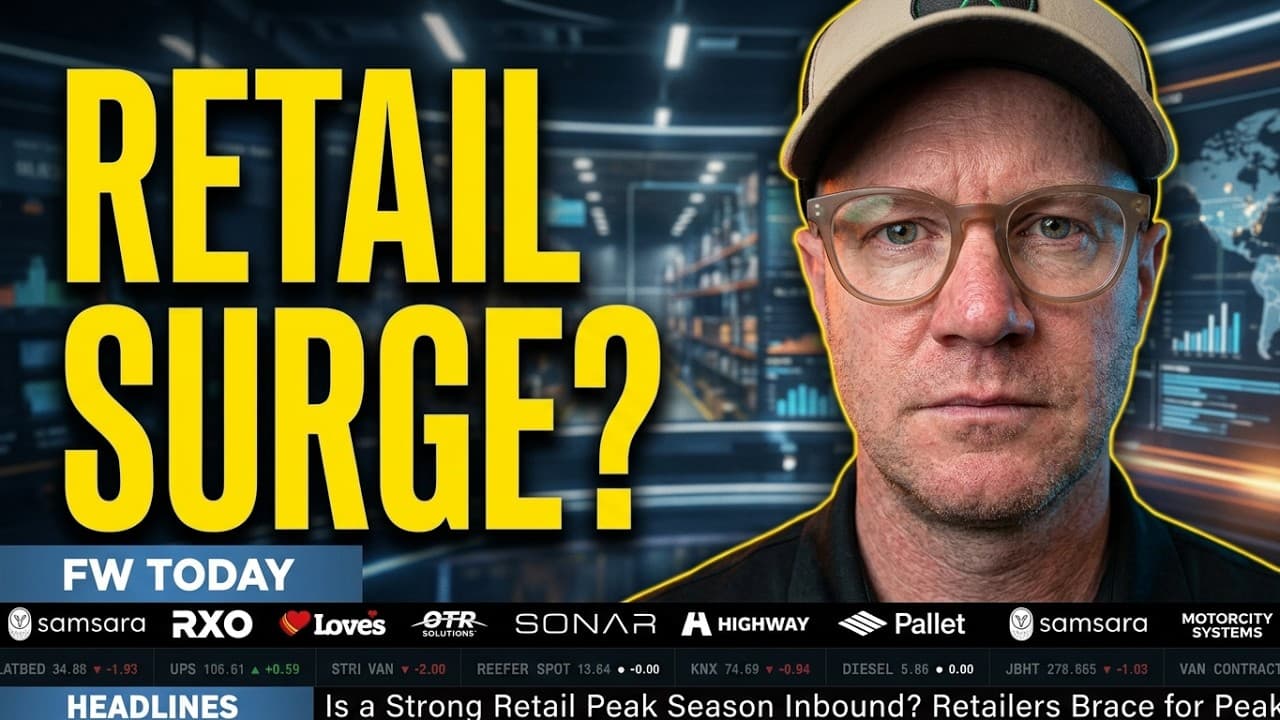 Trucking Market Update: Is a Strong Retail Peak Season Inbound?