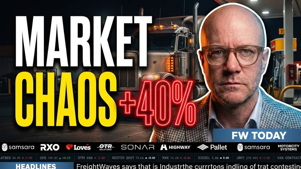 Energy Market Chaos: Unprecedented Diesel Price Spike Hits Logistics