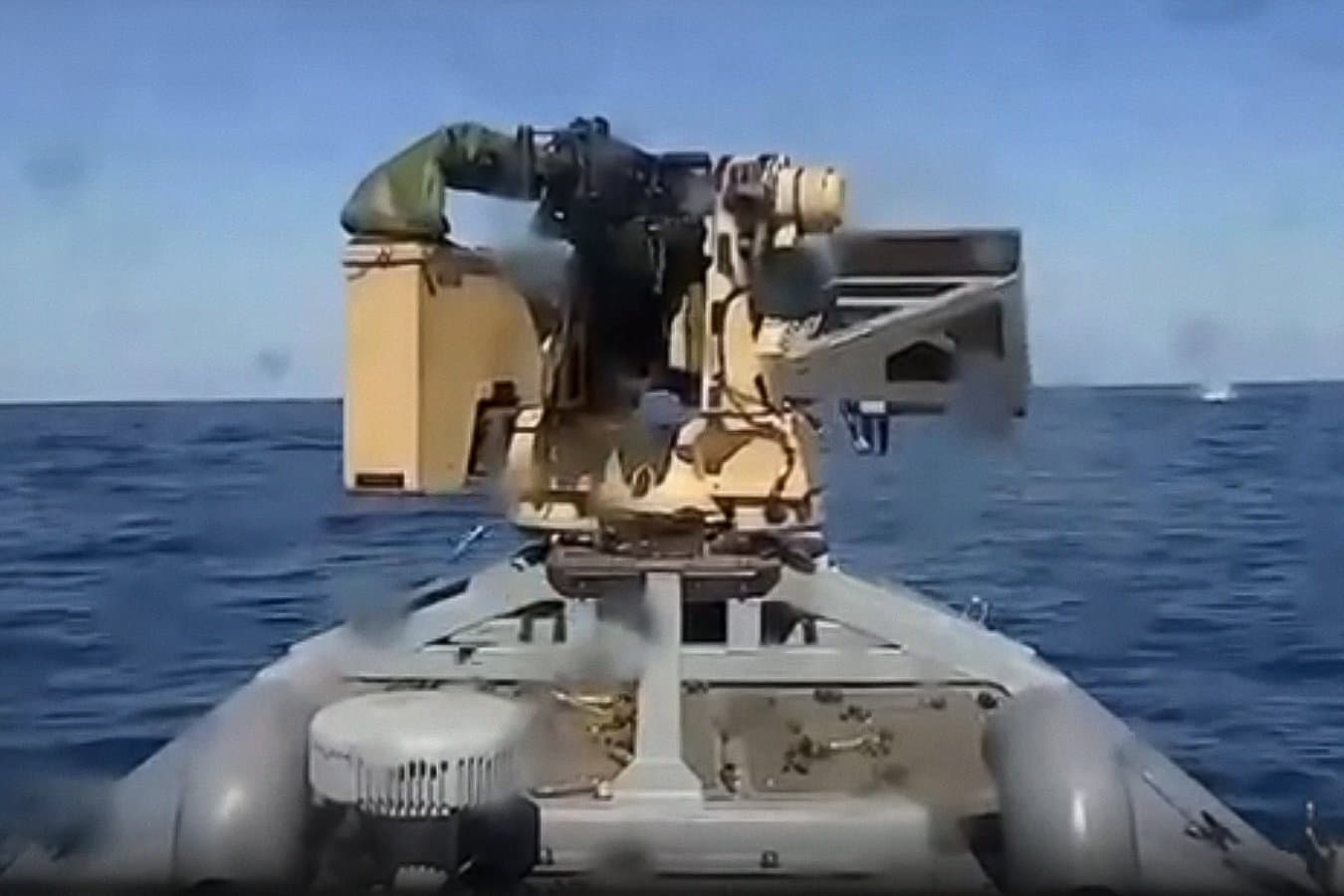Robots clash in first naval engagement between uncrewed sea drones