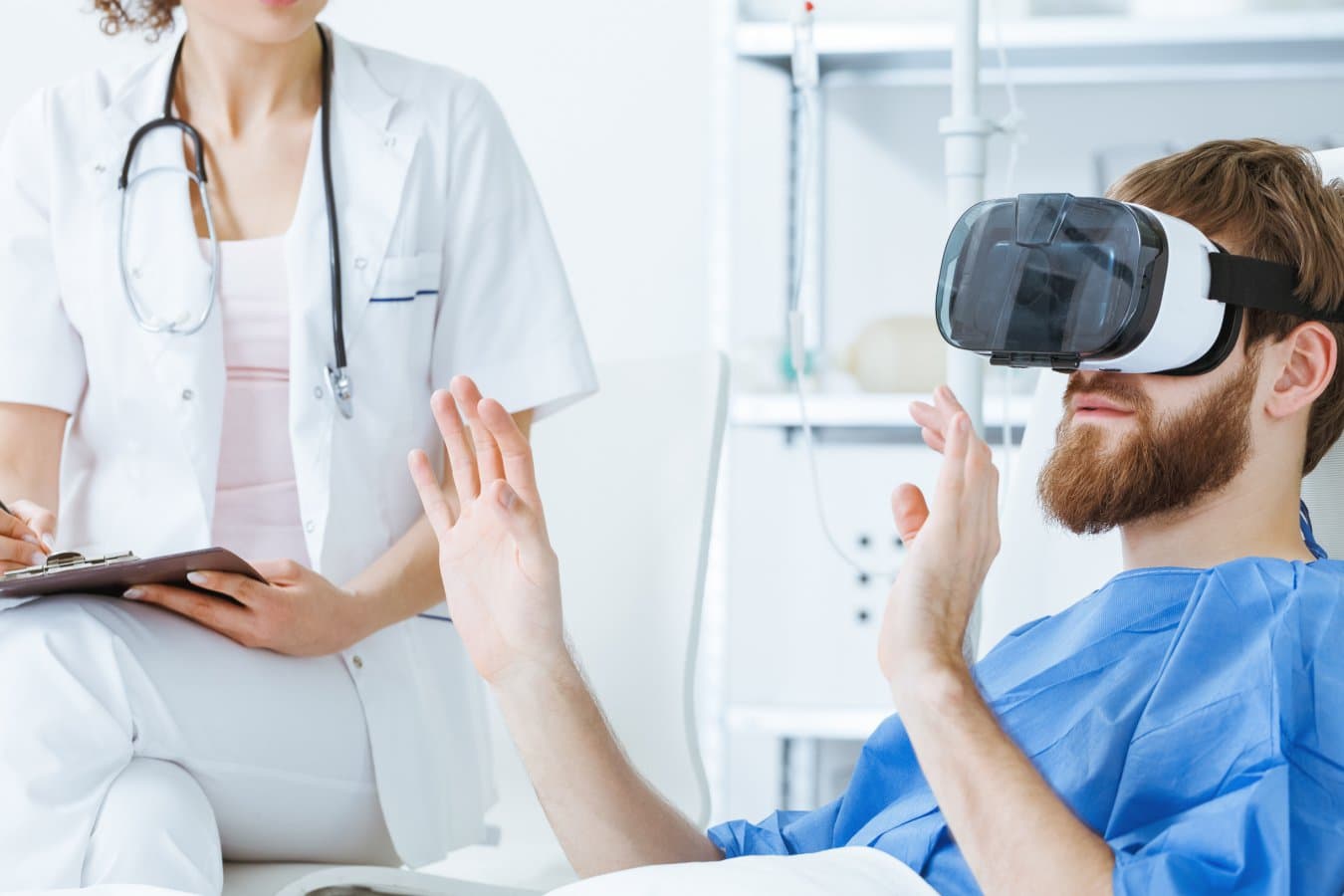 Virtual green spaces and classical music reduce blood pressure in hospital