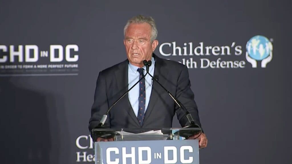 Kennedy renews attacks on vaccines at Children’s Health Defense conference
