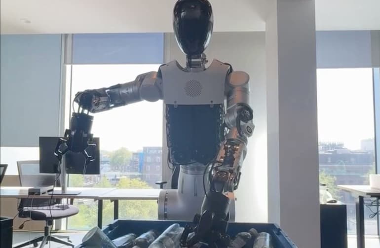 Humanoid says KinetIQ Ascend reinforcement learning approaches human-level dexterity
